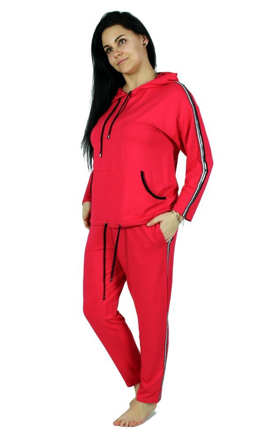 459 Nice Forex дамски спортен костюм - малинов