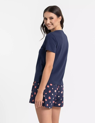 Дамска пижама Moraj PDD3900-020 от памук, къс ръкав, къси панталони