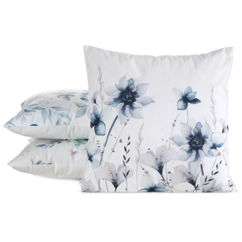 Декоративна калъфка 45x45 Mink 37 Eurofirany велур цветя