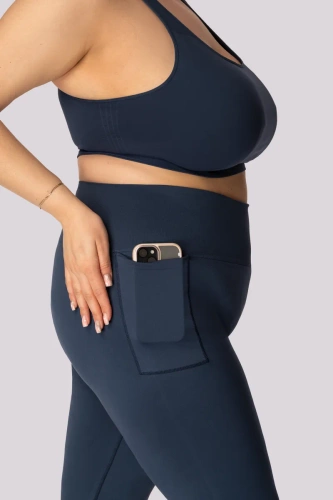 Базов дамски клин Mona тъмносин