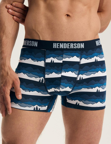 Мъжки боксерки Henderson 45477 Frost 2 броя, памучни с широка ластична лента с лого