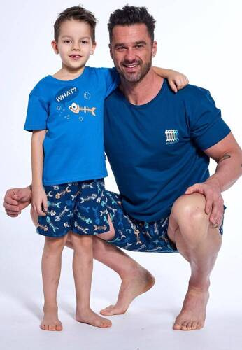 789/120 ,790/120 Синя момчешка пижама Fishing Cornette