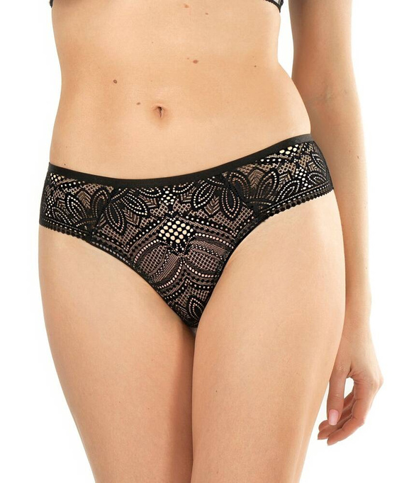 Desire Дамски прашки Mefemi черно бежово