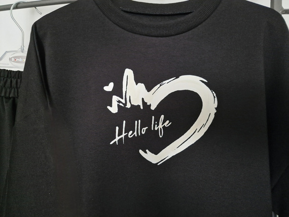 Gaja Bambarillo детски панталон черен | Суичъри, памук и ластик