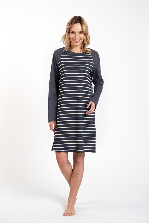 Нощница Oda Италианска мода - графитен принт