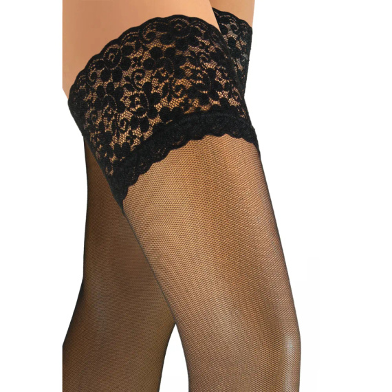 PD05 Самоносещи чорапи 20 den Sesto Senso черни