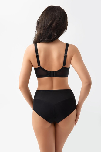 Gorsenia G021 Dotti Черен Сутиен Semi Soft Полуоформен