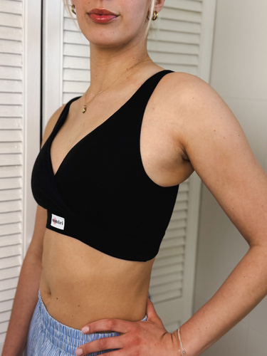 Milk&Love Mombri Klasyk непромокаем сутиен за кърмене black