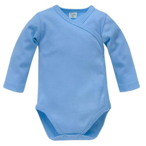 Боди плик с дълъг ръкав Fruit & Sun Pinocchio - синьо