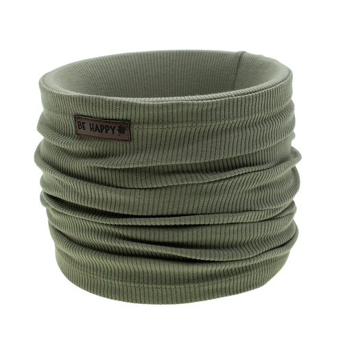 218269 Yogi Bear Nicol Komin - памучен детски шал в цвят каки