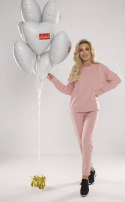 633 Дамски спортен костюм Classic Forex - розов