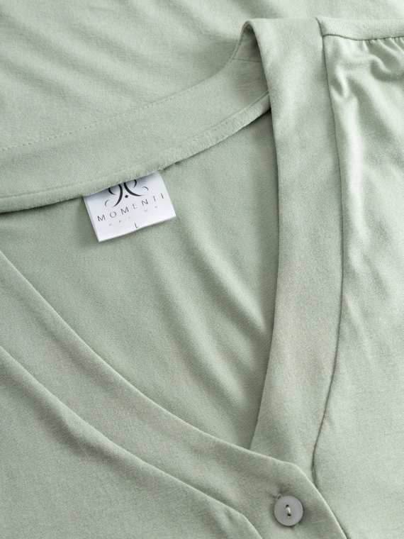 Pure Harmony Momenti Per Me ментова пижама с цип