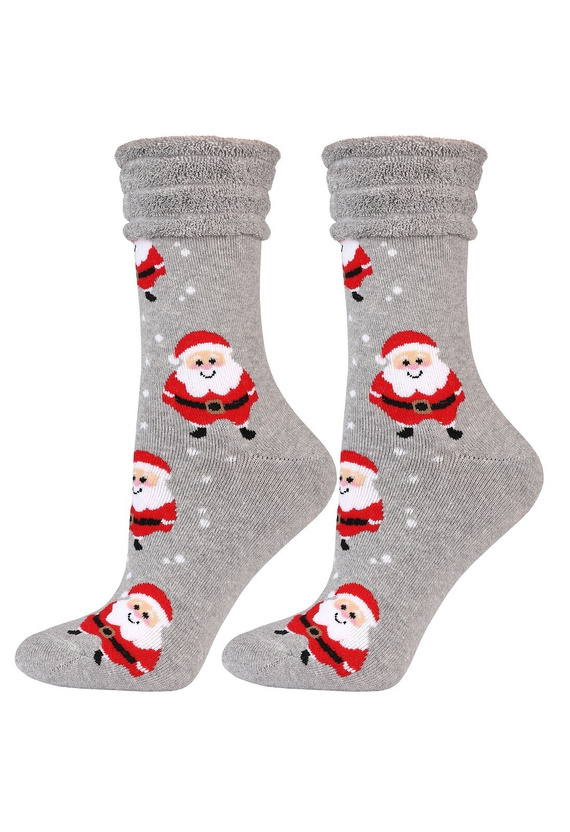 Дамски чорапи Moraj CSL450-039 - празнични, топли, хавлиени отвътре