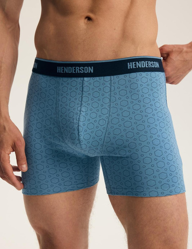 Мъжки боксерки Henderson 44513 Brex 2 броя памучни с широка ластична лента с лого