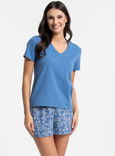 Дамска пижама Moraj PDD2900-006 памук къс ръкав удобна лятна