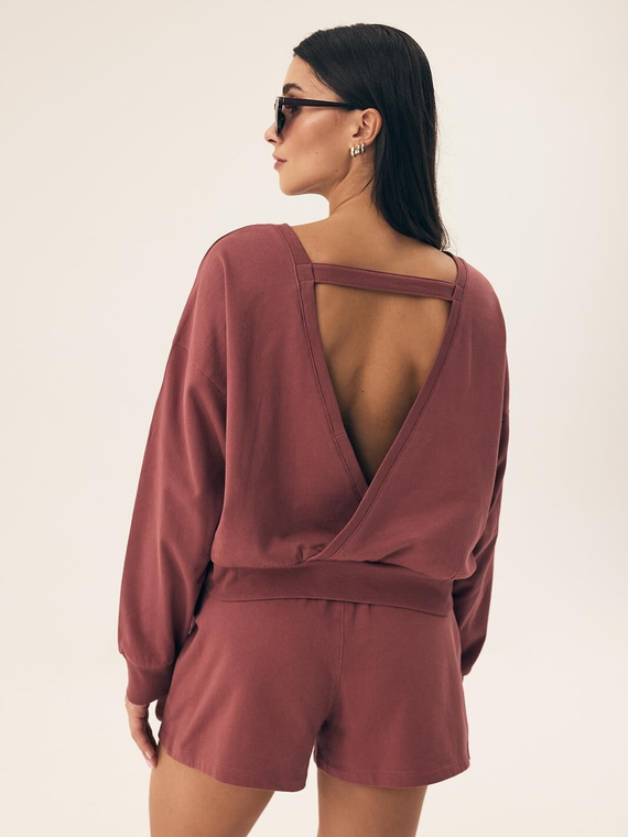 42772 Дамска пижама Nimes Homewear Henderson - кафява