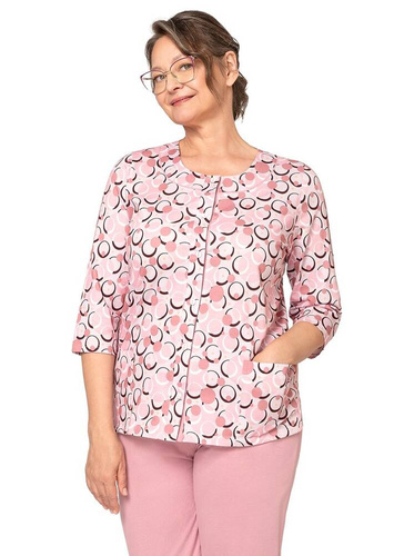 201 Дамска пижама Maria II Martel - мръсно розово 26