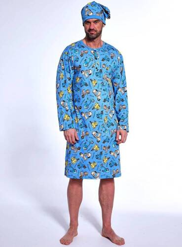 110/32 Мъжка риза Cornette, тъмносиня