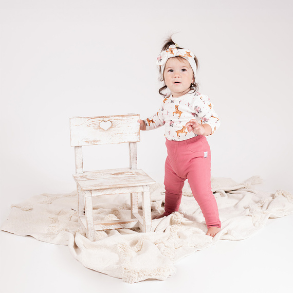 216281 Lala Nicol розови спортни панталони за момичета 86–146