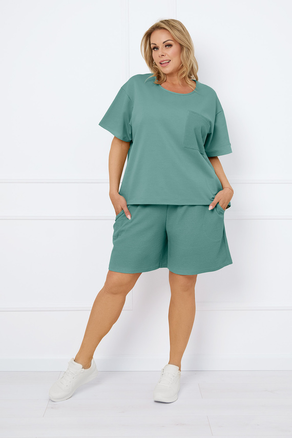 Дамски комплект Bono Italian Fashion - градински чай 