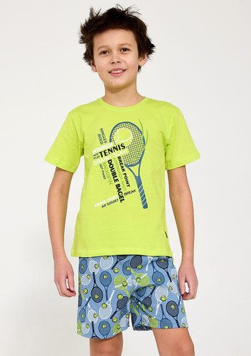 Детска памучна пижама Cornette Young Boy 788/122 Tennis – тениска и шорти