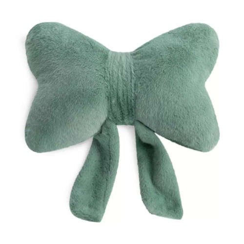 Eurofirany Wiosna 135 – декоративна възглавница 37x10x30 с панделка sage