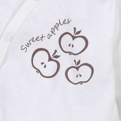ABN-5292/ECR Боди с плик от органичен памук Happy Apples Nini екрю