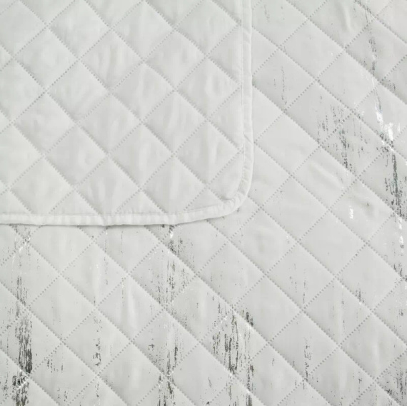 Blink 1 декоративно покривало Design91 бяло/сребристо