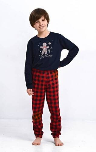 Пижама за момчета Matt Kids Sensis - тъмносиня