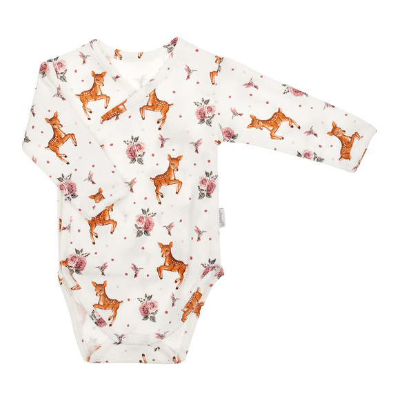 216094 Лала – Бебешки боди Nicol, памук, дълъг ръкав