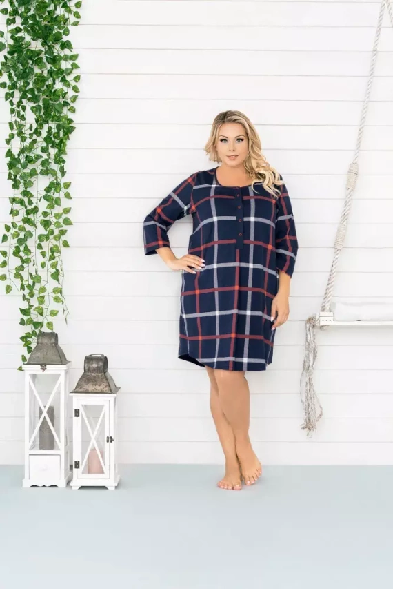 Izera дамска риза за кърмене и хранене с 3/4 ръкав Италианска мода - принт