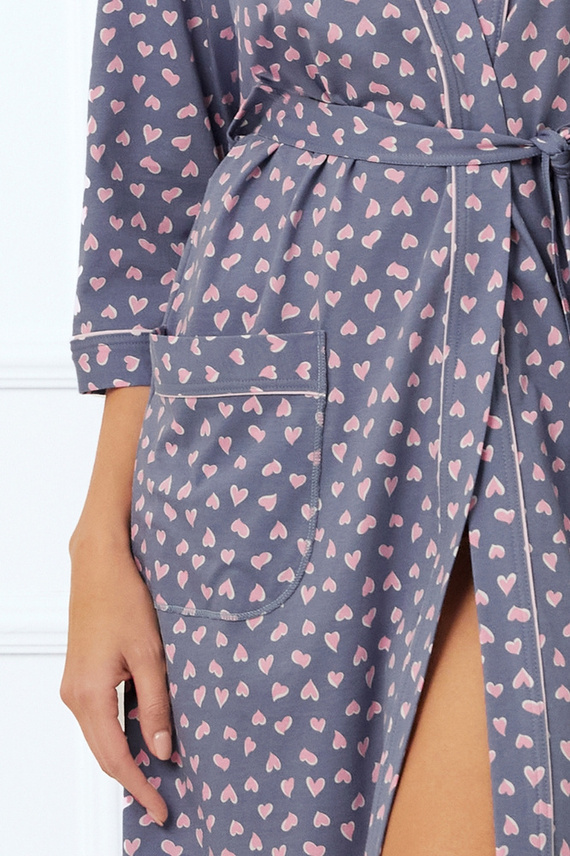 Дамски халат Tiana Италианска мода - печат