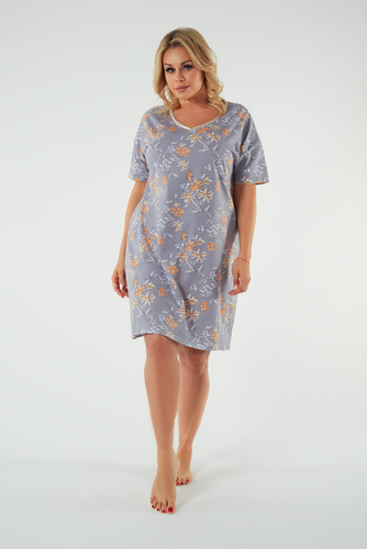 Нощница Kasos, къс ръкав Италианска мода - принт