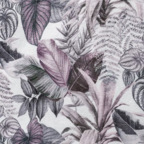 Davos 2 Одеяло за легло листа Eurofirany лилаво сиво