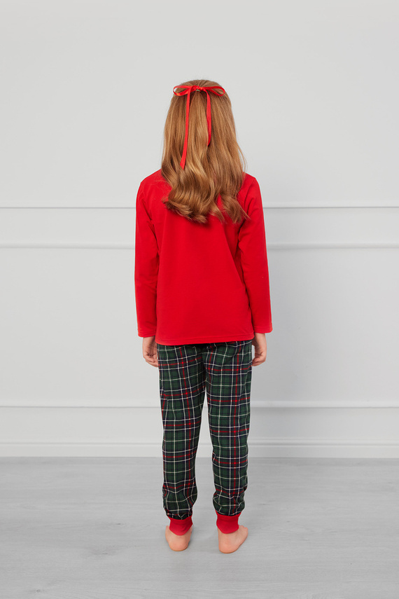 Fogo Детска пижама Италианска мода - червена/принт 