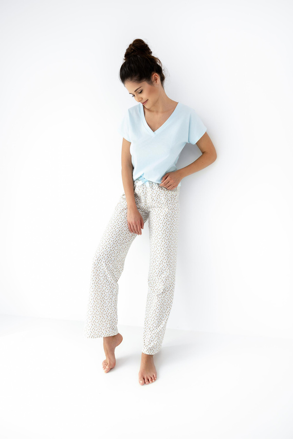 Дамска пижама Kira Sensis - мента