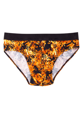 Мъжки слипове Caldo Италианска мода - огнен принт 