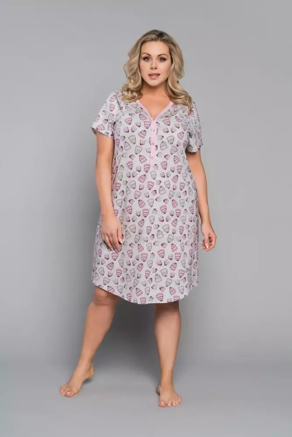 Dolce Дамска риза с къс ръкав Италианска мода - принт 