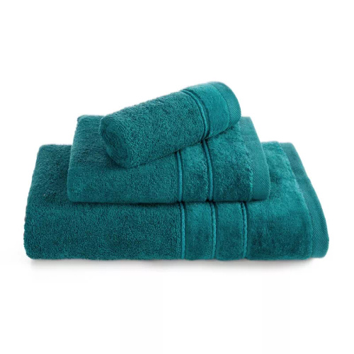 Комплект кърпи Eurofirany 3 бр меки и попиващи кърпи премиум Sibel dark turquoise