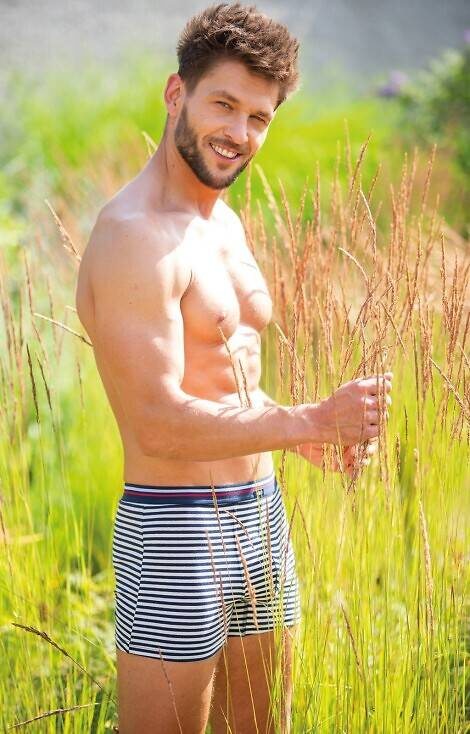 MXH 338 Key мъжки боксерки - бежови