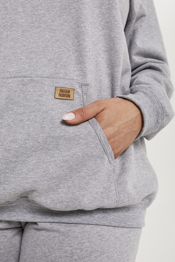 Дълъг комплект за жени на Fox. ръкав, дължина. панталони Италианска мода - меланж