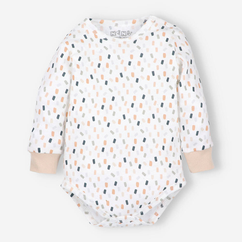 ABN-5323/KRE Органично памучно боди Нини принт