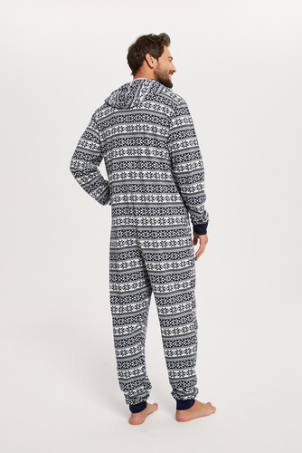 Мъжки гащеризон Alaska Италианска мода - тъмносин