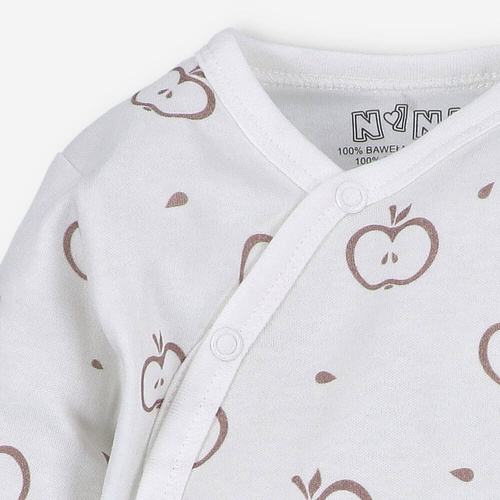 ABN-5291/JAB Боди с плик от органичен памук Happy Apples Нини принт