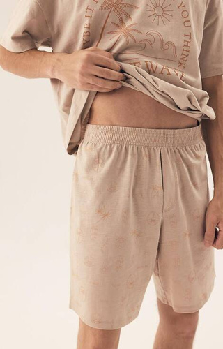 42604 Мъжка пижама Sand Core Henderson - гола