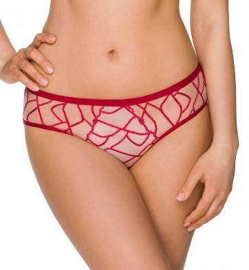 2201 Дамски бикини Lupoline - червени