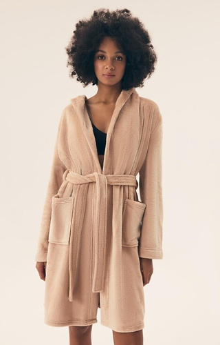 42877 Дамски халат Brid Henderson - пясък
