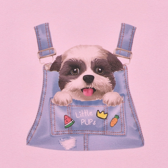 KAR-4004/ROZ Момичешка тениска с къс ръкав Lagarto Verde розово