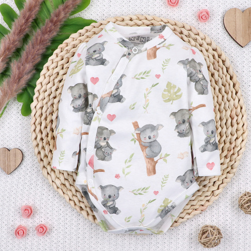 Боди Nini Koala 100% органичен памук, произведено в Полша