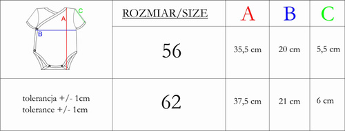 224040 Nicol боди тип прегърни за бебета, синьо, 100% памук ажур